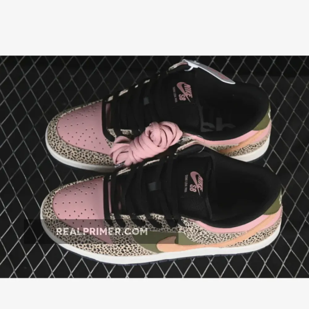 ARTS-REC SKATESHOP SB DUNK LOW PRO BLACK/GREEN/PINK/BEIGE IH3211-200