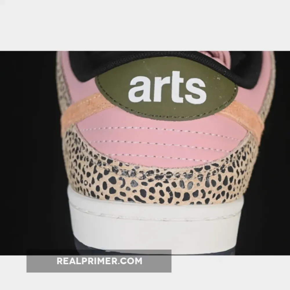 ARTS-REC SKATESHOP SB DUNK LOW PRO BLACK/GREEN/PINK/BEIGE IH3211-200