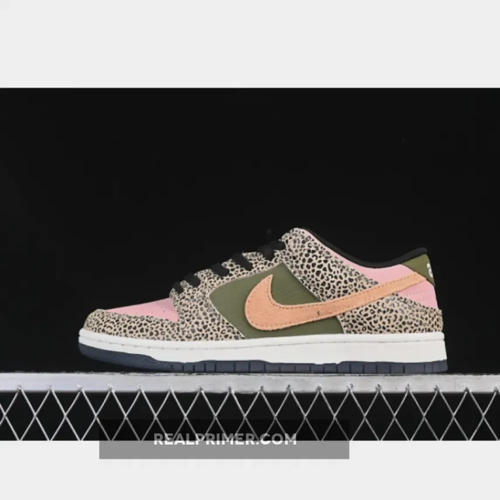 ARTS-REC SKATESHOP SB DUNK LOW PRO BLACK/GREEN/PINK/BEIGE IH3211-200
