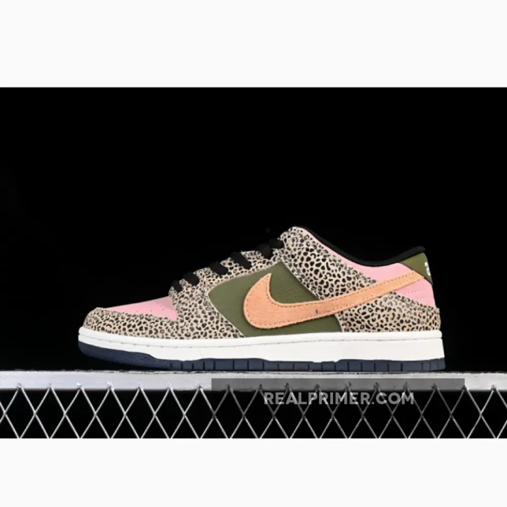 ARTS-REC SKATESHOP SB DUNK LOW PRO BLACK/GREEN/PINK/BEIGE IH3211-200