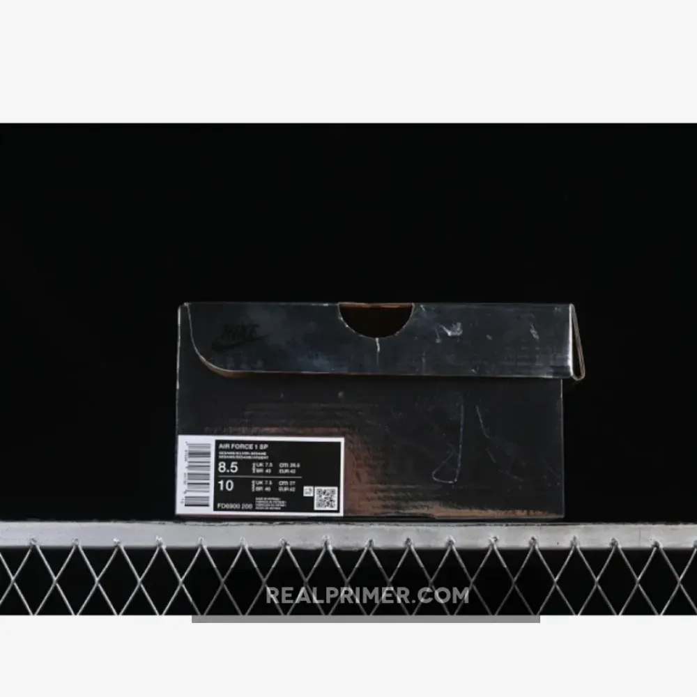 OFF-WHITE AIR FORCE 1 LOW SESAME BROWN/BLACK FD6900-200