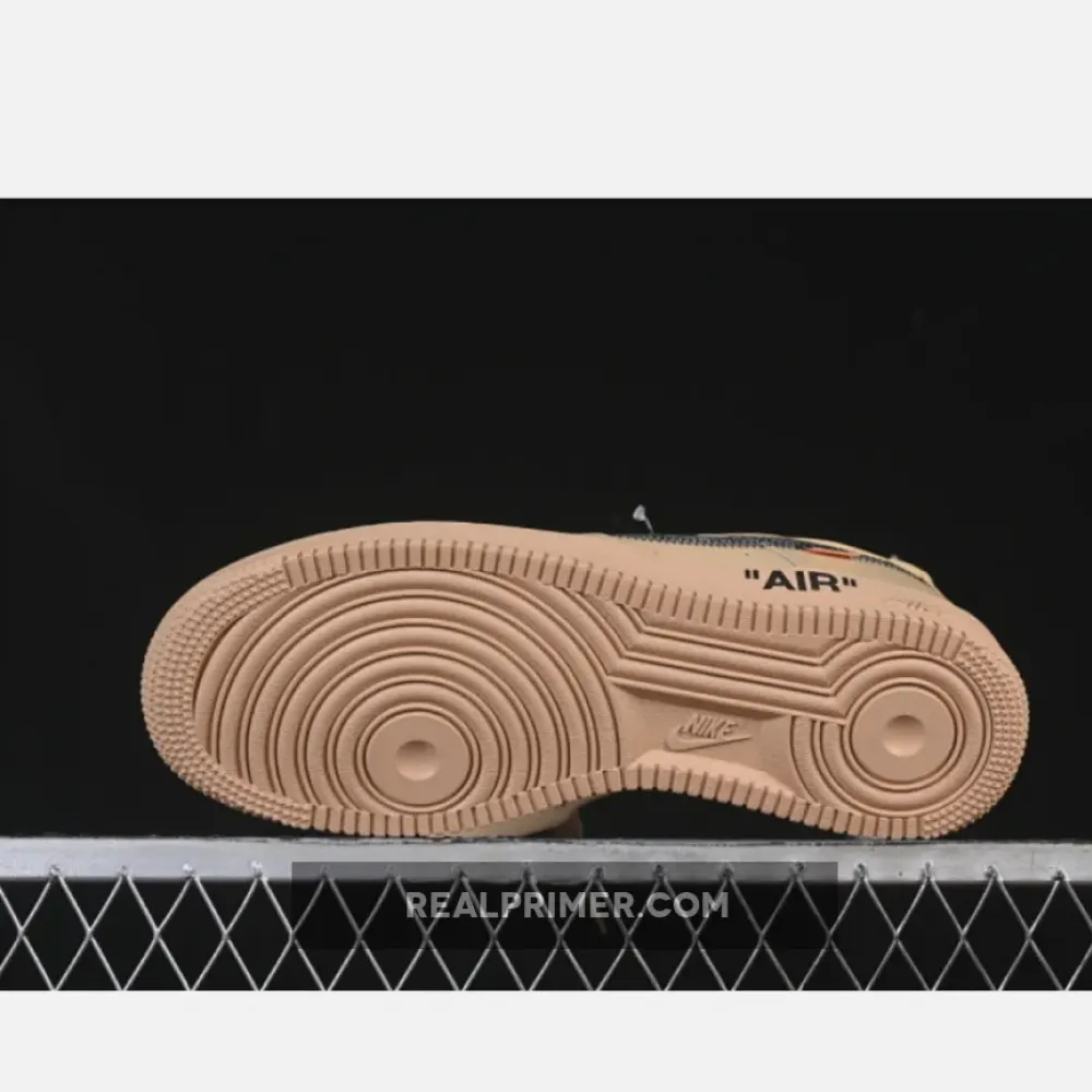 OFF-WHITE AIR FORCE 1 LOW SESAME BROWN/BLACK FD6900-200