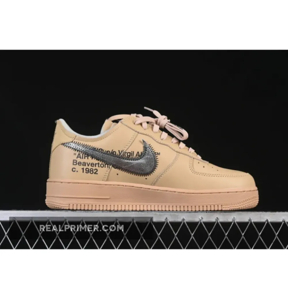 OFF-WHITE AIR FORCE 1 LOW SESAME BROWN/BLACK FD6900-200