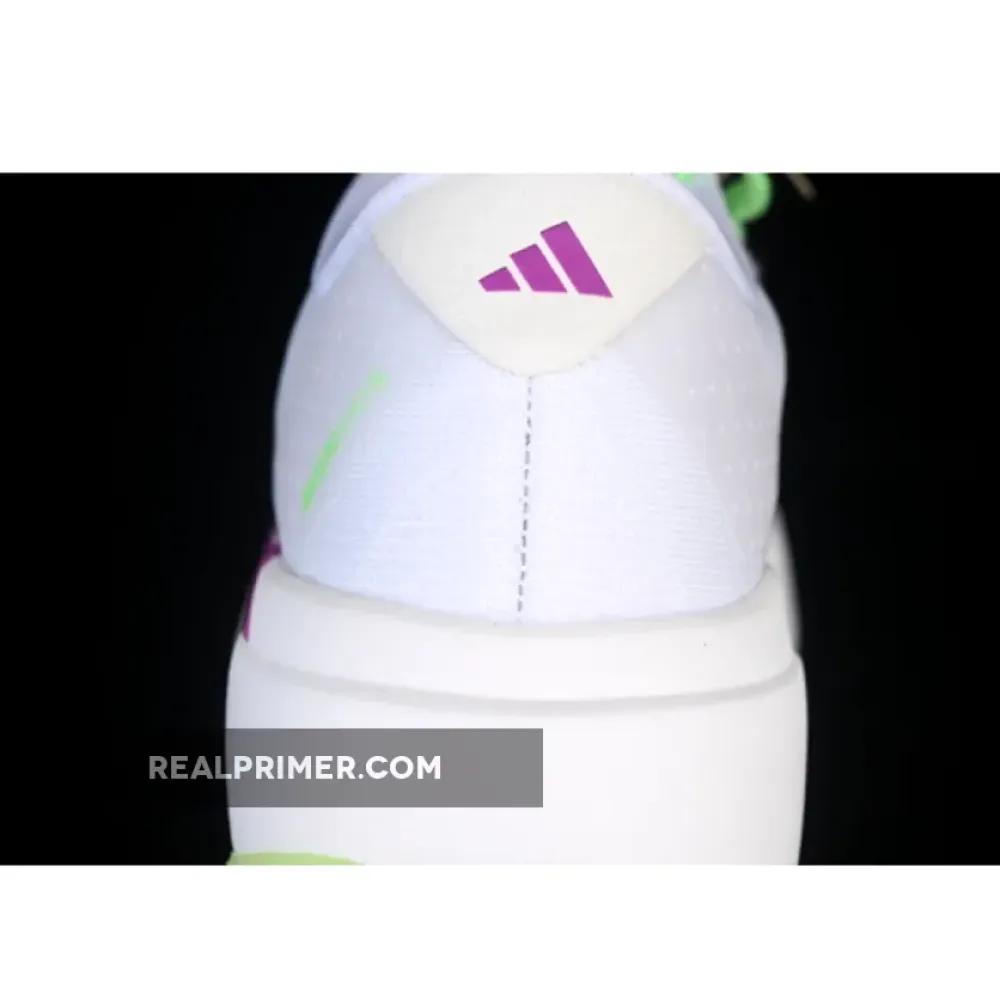ADIZERO EVO SL WHITE/PURPLE/GREEN JS4456