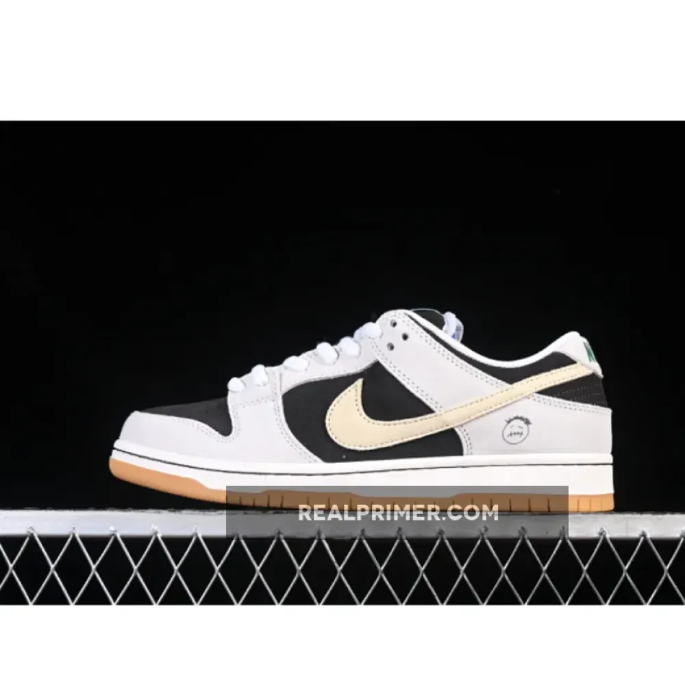 SB DUNK LOW GREY/BLACK/BEIGE HF3704-001