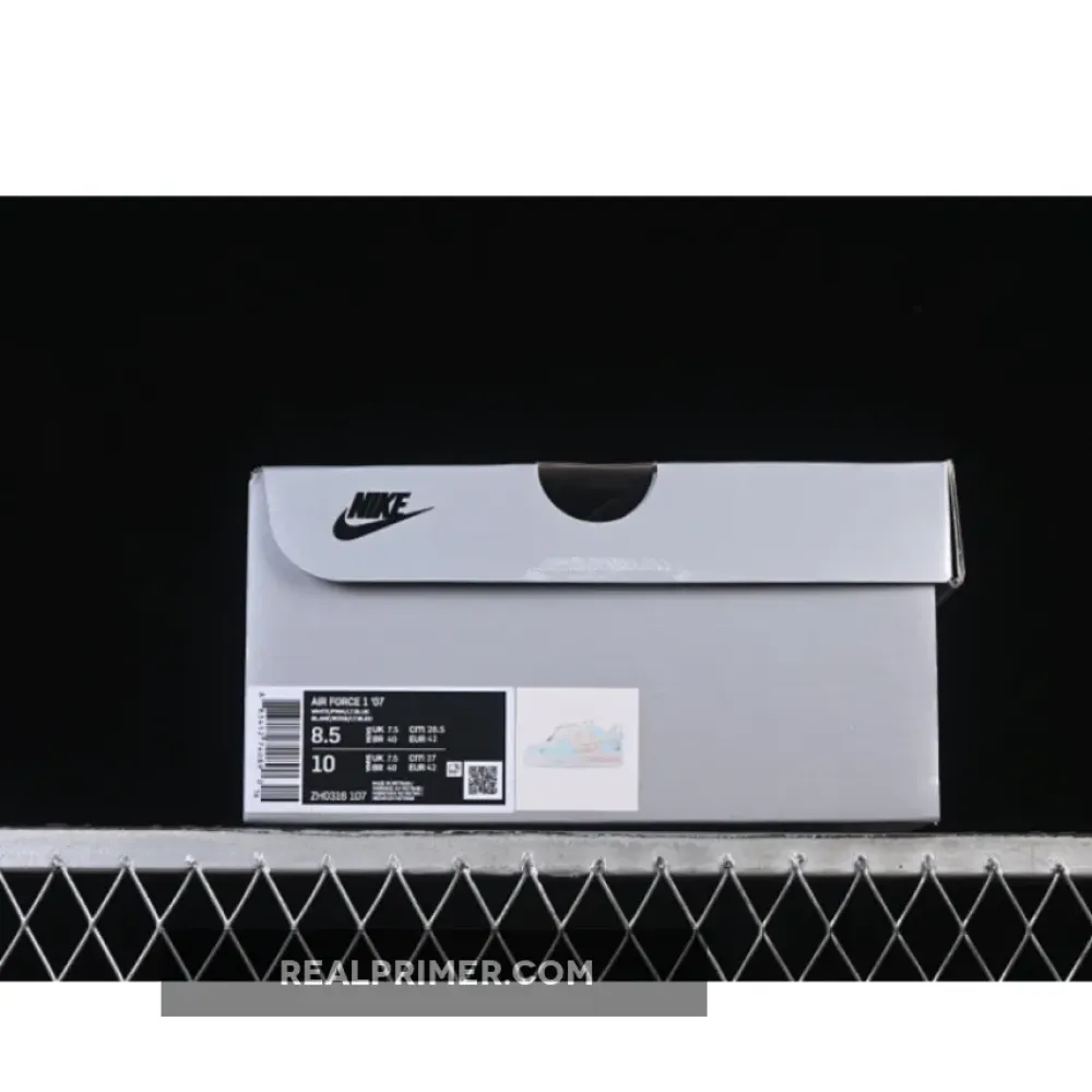 AIR FORCE 1 07 LOW WHITE/BLUE/PINK/BEIGE ZH0316-107