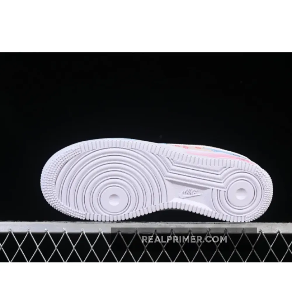 AIR FORCE 1 07 LOW WHITE/BLUE/PINK/BEIGE ZH0316-107