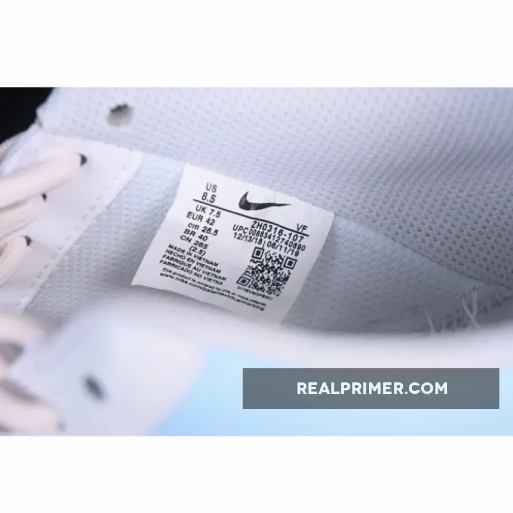 AIR FORCE 1 07 LOW WHITE/BLUE/PINK/BEIGE ZH0316-107