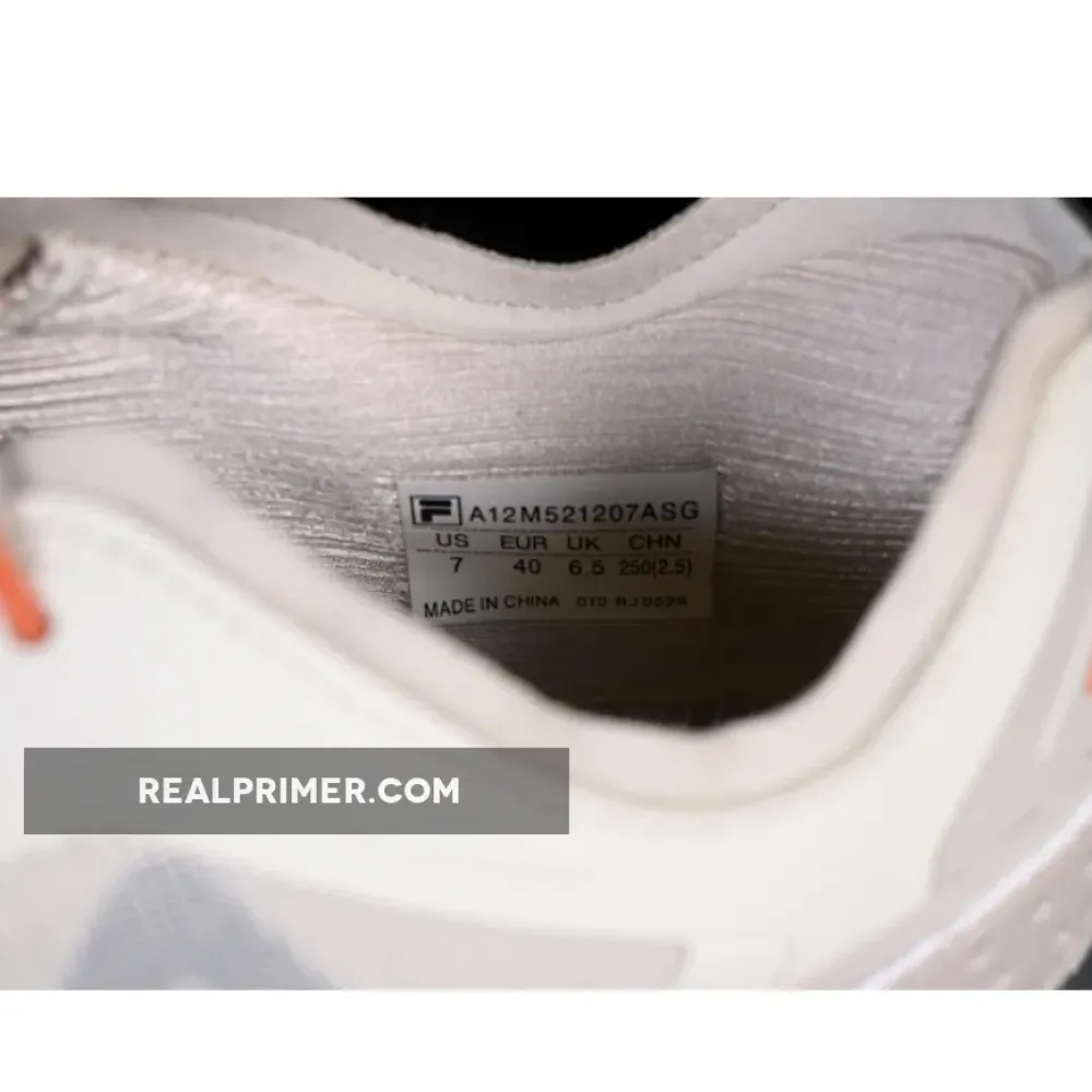 FILA NUVOLE 3 ATR BLACK/GREY/ORANGE