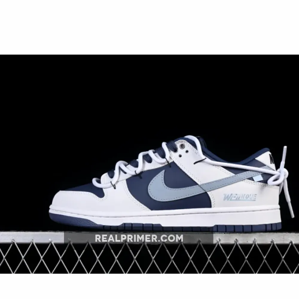 SB DUNK LOW JUST DO IT WHITE/BLUE WB0512-086