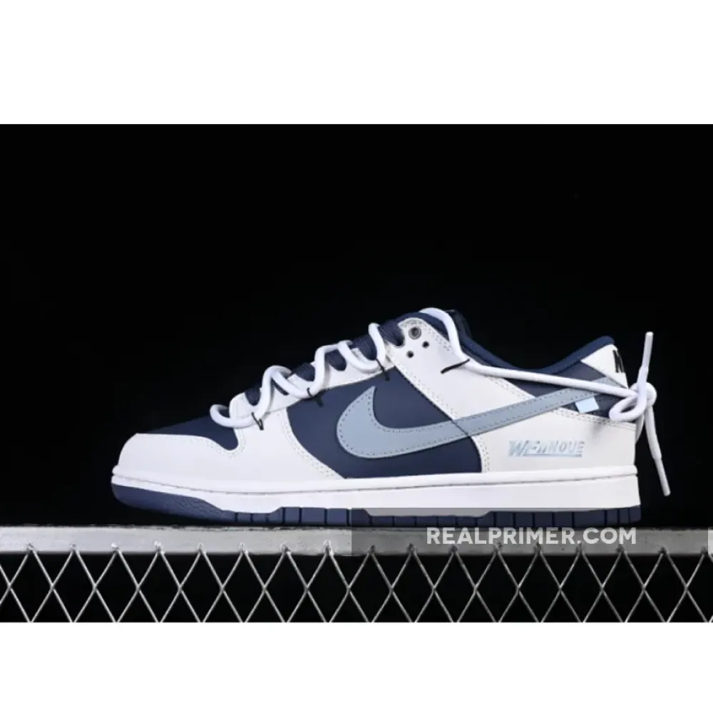 SB DUNK LOW JUST DO IT WHITE/BLUE WB0512-086
