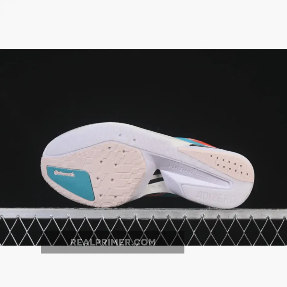 ADIZERO BOSTON 13 WHITE/BLUE/ORANGE JS4954