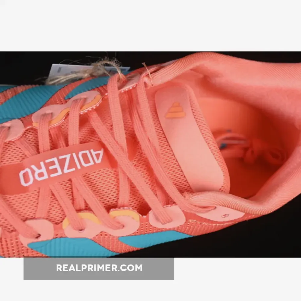 ADIZERO BOSTON 13 WHITE/BLUE/ORANGE JS4954