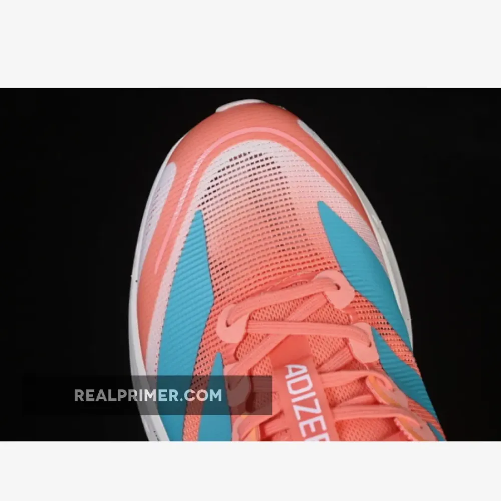 ADIZERO BOSTON 13 WHITE/BLUE/ORANGE JS4954