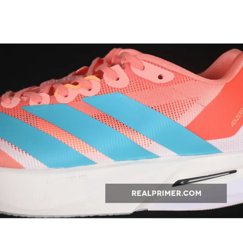 ADIZERO BOSTON 13 WHITE/BLUE/ORANGE JS4954