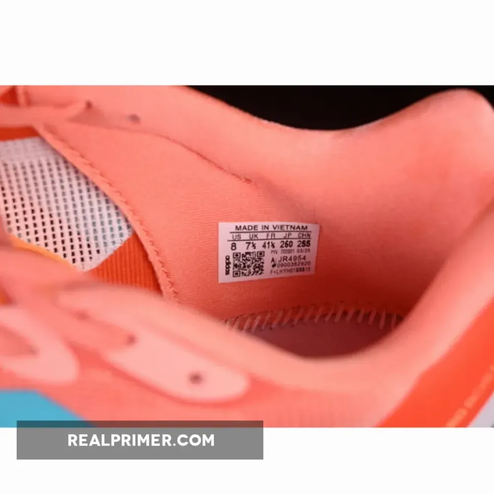 ADIZERO BOSTON 13 WHITE/BLUE/ORANGE JS4954