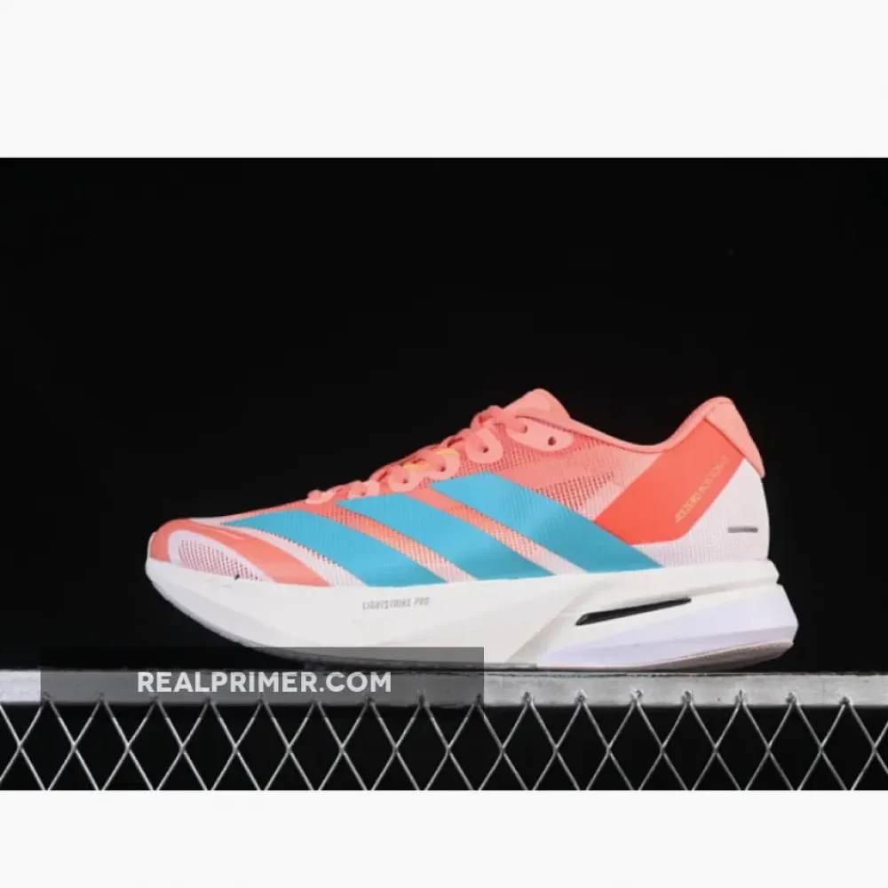 ADIZERO BOSTON 13 WHITE/BLUE/ORANGE JS4954