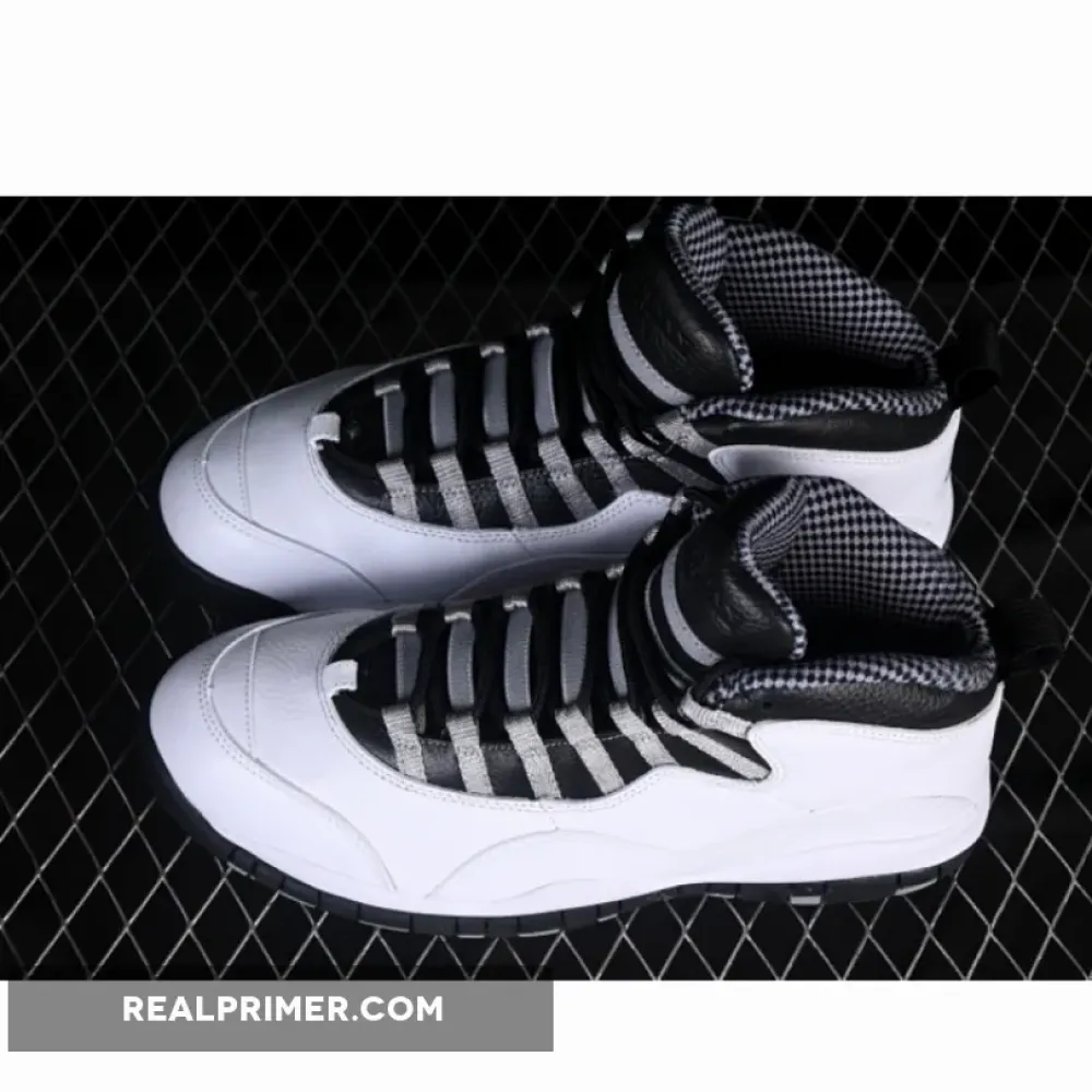 AIR JORDAN 10 RETRO LIGHT STEEL GREY WHITE/BLACK HJ6779-104